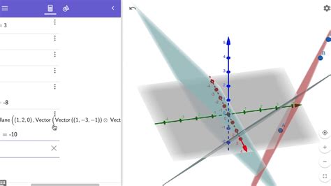 Graphing Planes in 3D using Geogebra - YouTube