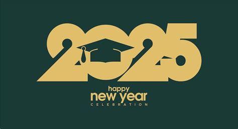 Premium Vector | New year 2025 logo numbers number logo concept with ...