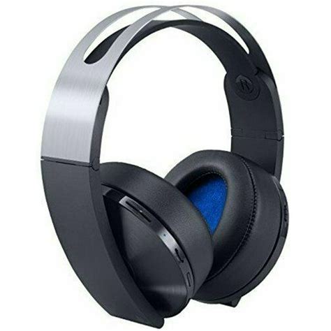 Refurbished Platinum Wireless Headset Sony for PlayStation 4 - Black & Silver - CECHYA-0090 ...