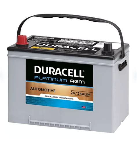 Duracell AGM Automotive Battery - Group Size 34 – Openbax