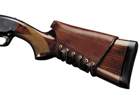 Triple K Shotgun/Rifle Cheek Rest .75 Leather Brown