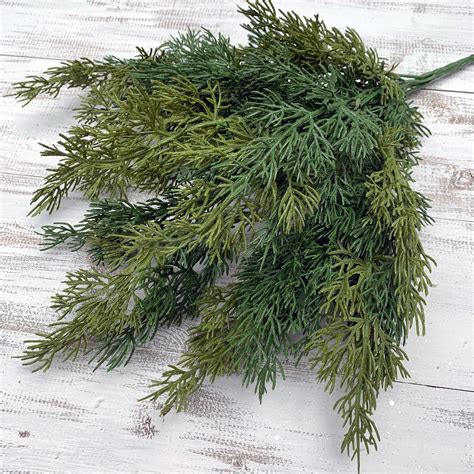 Two-Toned Cedar Bush x 7 - 18" | Greenery Gal