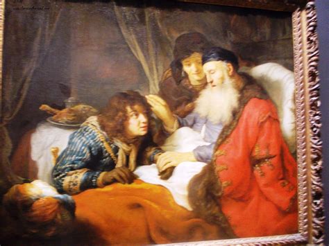 Isaac blessing Jacob, by Jacob Govert Flinck, a student of Rembrandt ...