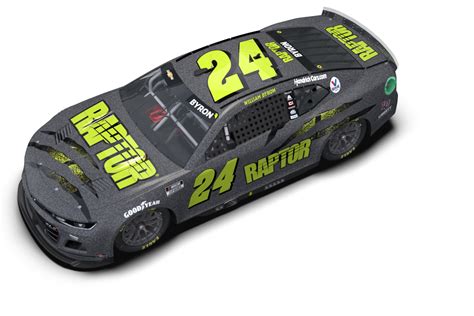 Axalta's RaptorTough.com scheme returns to William Byron's No. 24 car ...