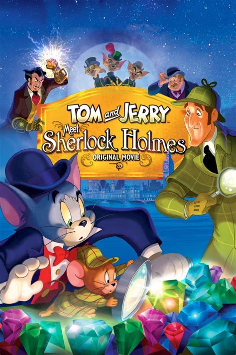 Tom And Jerry Meet Sherlock Holmes Poster