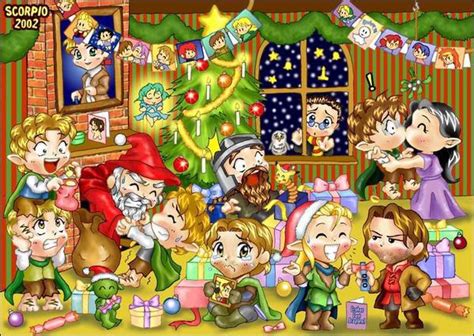 LOTR Christmas by ChocolatePixel on DeviantArt