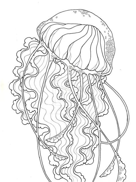 Jellyfish #20463 (Animals) – Free Printable Coloring Pages