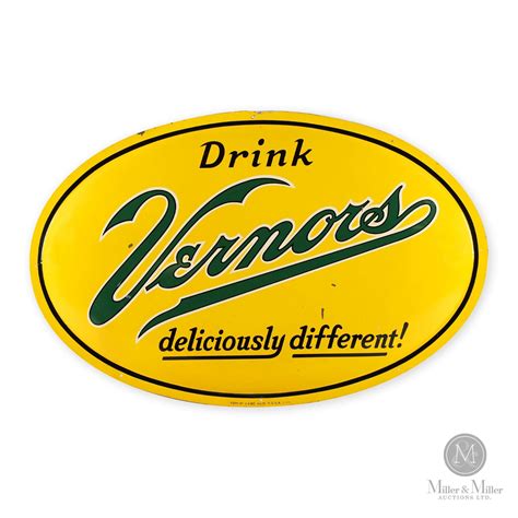 Vernors Ginger Ale Oval Sign Auction