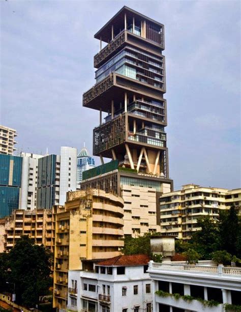 Biggest house in the world, Mumbai, India Structure Architecture ...