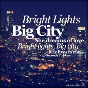 City Lights Quotes. QuotesGram