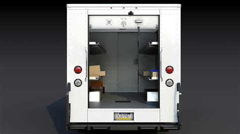 Step Van with Interior 3D - TurboSquid 2070894