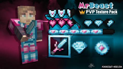 MrBeast 16x - BedWars, PvP Texture Pack For Minecraft 1.20.4 | PC Java Mods