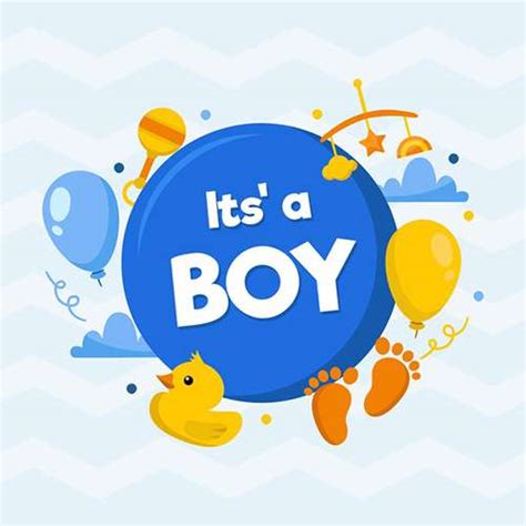 Boy Birth Announcement Cards