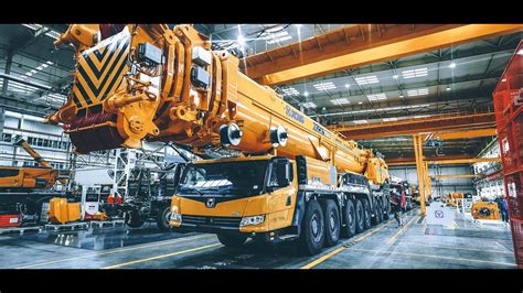 XCMG XCA750 All-Terrain Crane Makes the Debut - YouTube