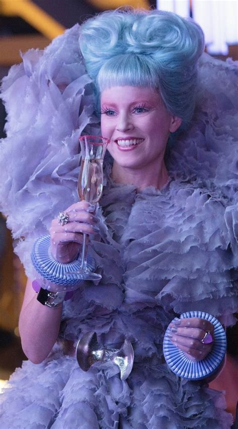 Elizabeth Banks as Effie Trinket in 'The Hunger Games: Catching Fire' (2013). Costume Designer ...