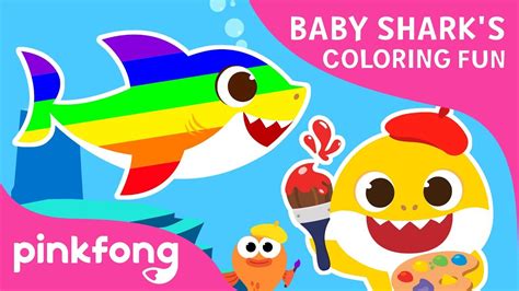 Baby Shark Cocomelon Coloring Pages