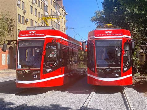 Taganrog/Russia: First new trams under the concession contract in ...