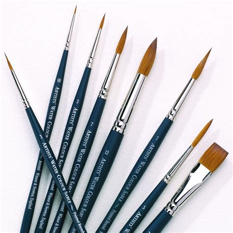 Artists' Water Colour Sable Brush - Sizes Listed - Art Supplies from ...