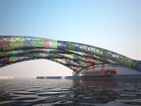 Pedestrian bridge in Amsterdam. - Architizer