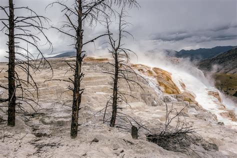 View of Mammoth Hot Springs 6585660 Stock Photo at Vecteezy