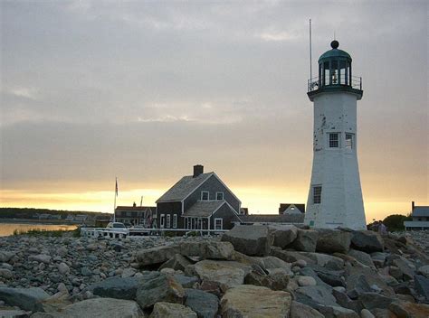 Scituate Lighthouse, Mass Free Photo Download | FreeImages