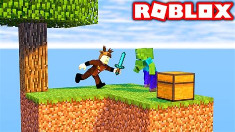 SKYBLOCK IN ROBLOX! (Roblox Skyblock Survival) - YouTube