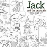 Jack And The Beanstalk Classic Kids Bedtime Story Coloring Pages  sketch template