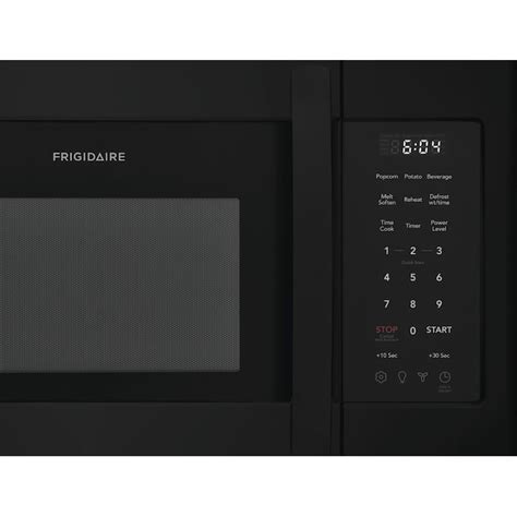 Frigidaire 1.8-cu ft 1000-Watt 29.88-in Over-the-Range Microwave (Black) FMOS1846BB at Lowes.com