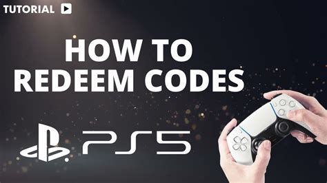 How to redeem codes on PS5 - YouTube