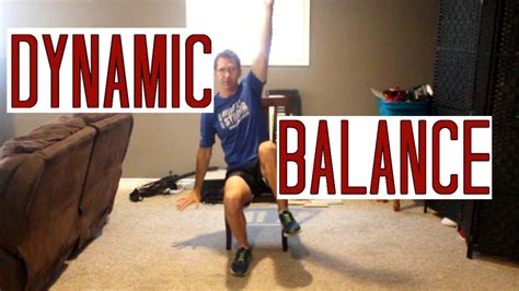 Easy balance exercise in a chair - YouTube