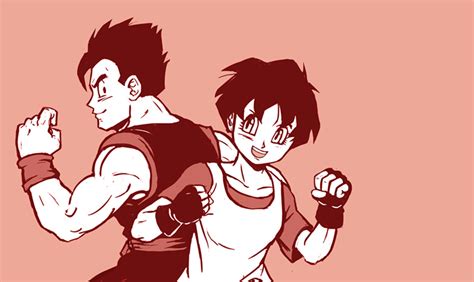 Gohan and Videl by Risachantag on DeviantArt