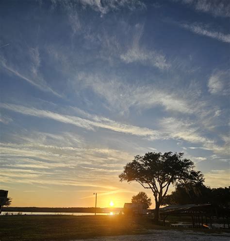 Beautiful sunset over Lake Kerr in Salt Springs - Ocala-News.com