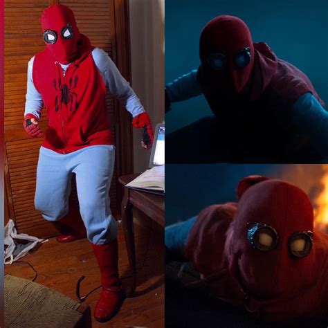 My Spider-Man:Homecoming homemade suit cosplay : r/marvelstudios