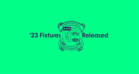 2023 Fixtures Released