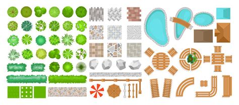 Landscape Design Drawing Symbols : Landscape design samples and some symbols to help landscape ...