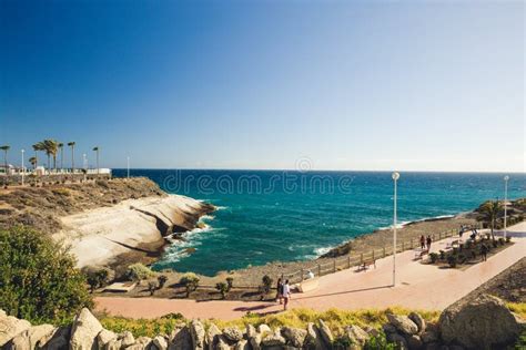 El Duque Castle on Rocky Coast, Tenerife, Spain Stock Photo - Image of destination, islands ...