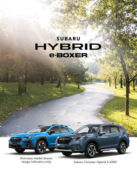 Subaru Hybrid Models | Subaru Australia