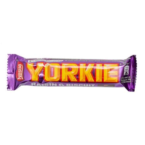 Nestle Yorkie Raisin and Biscuit 44g - Best Before - The British Lolly Shop