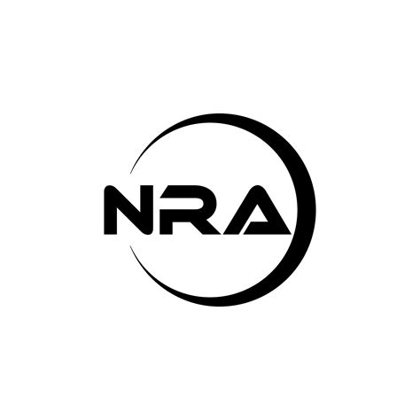 nra letra logo diseño en ilustración. vector logo, caligrafía diseños ...