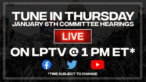 The Lincoln Project on Twitter: "Tune into today's #January6thHearing with us here or on our ...