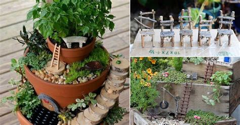 45 DIY Fairy Garden Accessories You Can Make (For Almost Free)