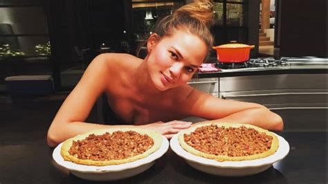 Chrissy Teigen Turns Up The Heat In The Kitchen For Personal Chef Day