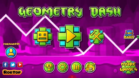 Mes skins dans Geometry Dash - YouTube