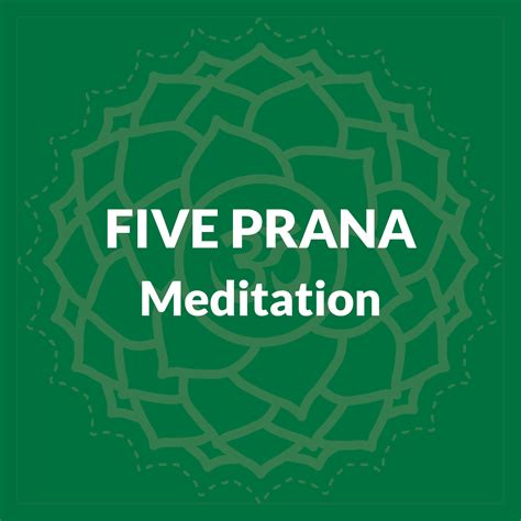 Five Prana Meditation - Anahata Yoga Retreat