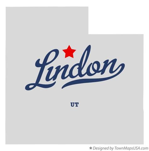 Map of Lindon, UT, Utah