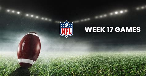 NFL Week 17 Games | OOBG Betting Magazine