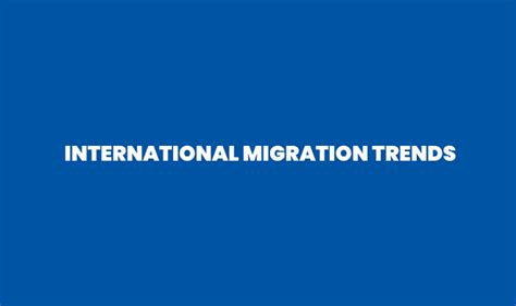 International Migration Trends #Infographic - Visualistan