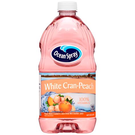 Ocean Spray White Cran-Peach Juice Drink - Food & Grocery - Beverages - Fruit Drinks