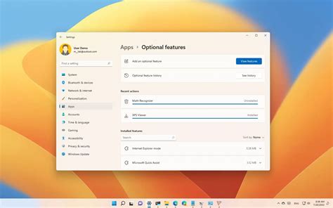 How to install Optional Features on Windows 11 - Pureinfotech