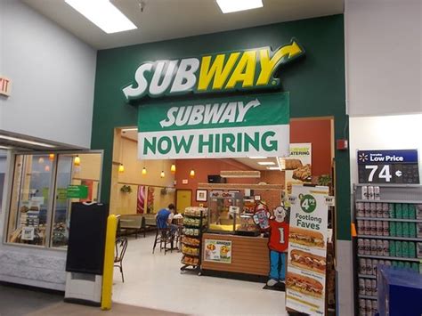 Subway, located inside the Walmart Supercenter, off HWY 87 / HWY 260 ...